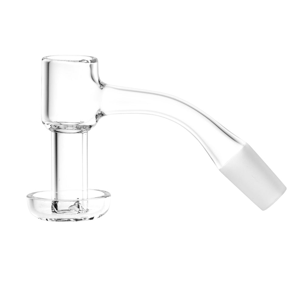 Pulsar Terp Slurper Quartz Banger at 45 Degree Angle for Dab Rigs, Clear View