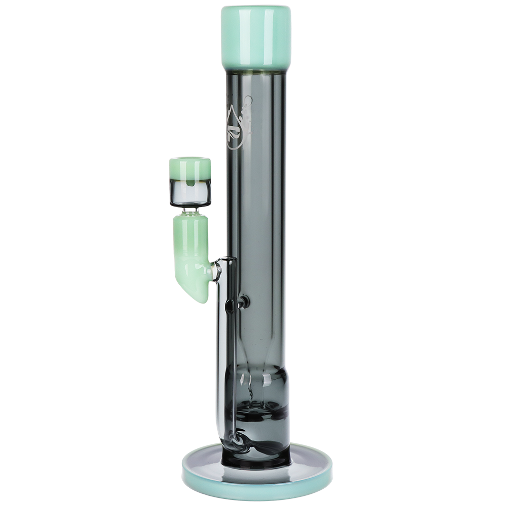 Pulsar Transporter Kicked Straight Tube Glass Water Pipe | 14" | 14mm F