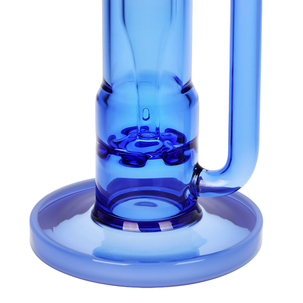 Pulsar Transporter Kicked Straight Tube Glass Water Pipe | 14" | 14mm F