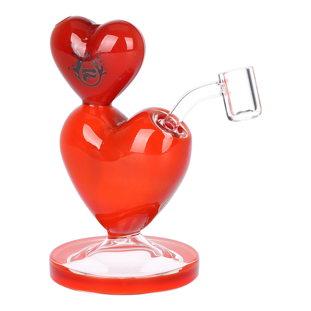 Pulsar Two-Hearted Glass Dab Rig | 6.5" | 14mm F