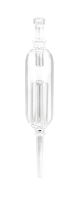 Pulsar Vapor Vessel V3 hand pipe, borosilicate glass, quartz tip, portable - front view