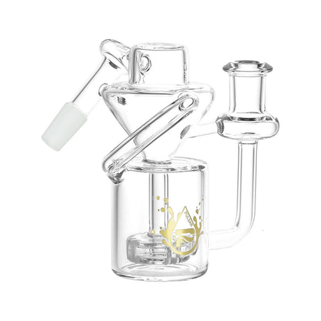 Pulsar Venturi Recycler Ash Catcher 45 Degree - Clear Borosilicate Glass for Smoother Hits