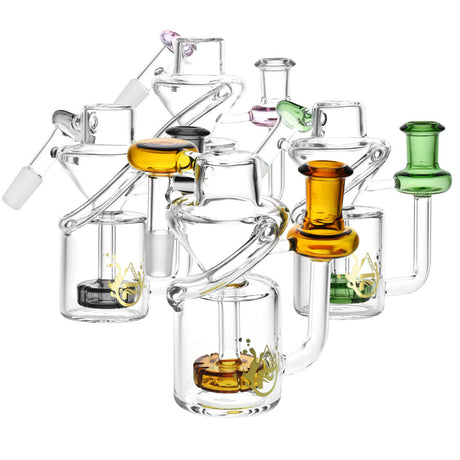 Pulsar Venturi Recycler Ash Catcher collection for bongs, 14mm, angled for smoother hits