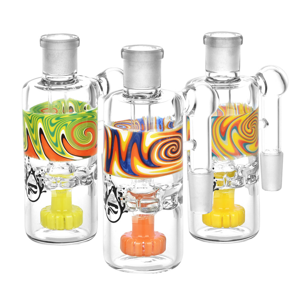 Pulsar Waking Dream Wig Wag Ash Catchers in 45 and 90 degree angles with 14mm joint size