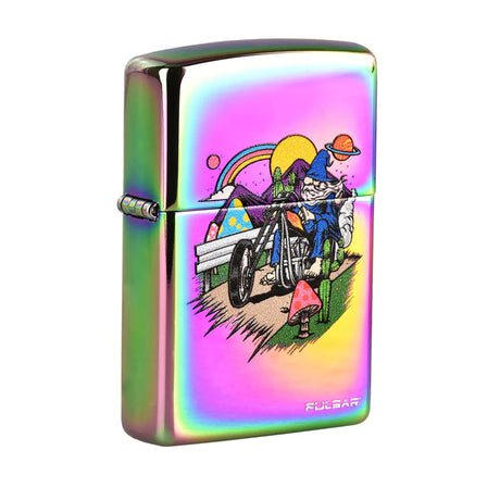 Pulsar Zippo Lighter Series 3 - Trippy Trip Spectrum Design - Front View