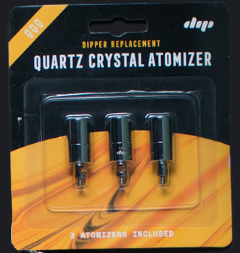 Dipper Replacement Quartz Crystal Atomizer Attachment - Pack Of 3