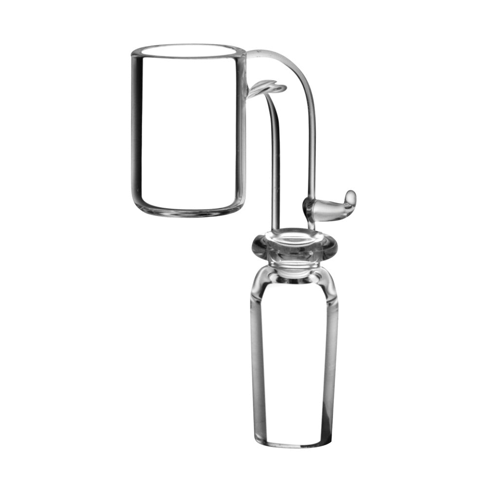 Quartz Banger for 20mm E-Nail Coils, Clear View, for Male and Female Joints