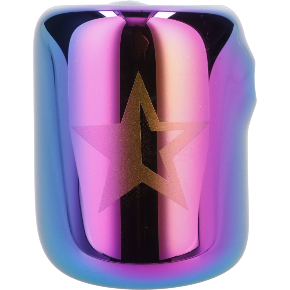 Rainbow Fumed Hammer Pipe by Famous X-Prism, 4in, Portable Design with Color Changing Glass