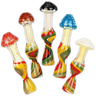 Rasta Shroom Chillum Pipe