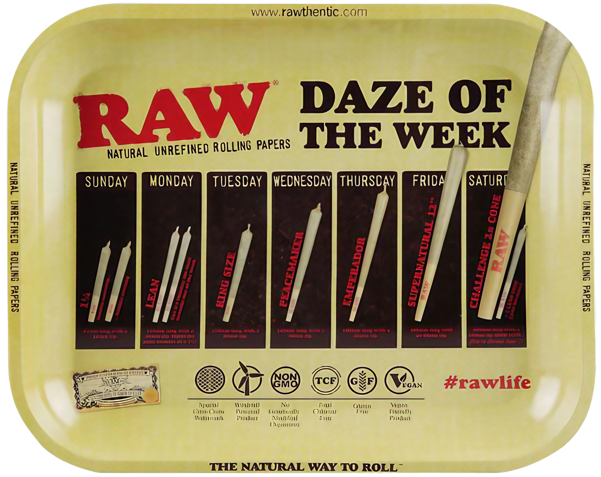 RAW 'Weekly Daze' Smoking Tray