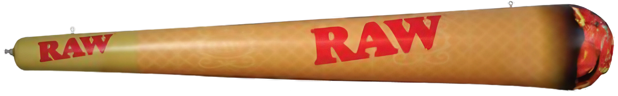 RAW Inflatable Cone Toy, 2ft size, side view, perfect for parties and novelty gift