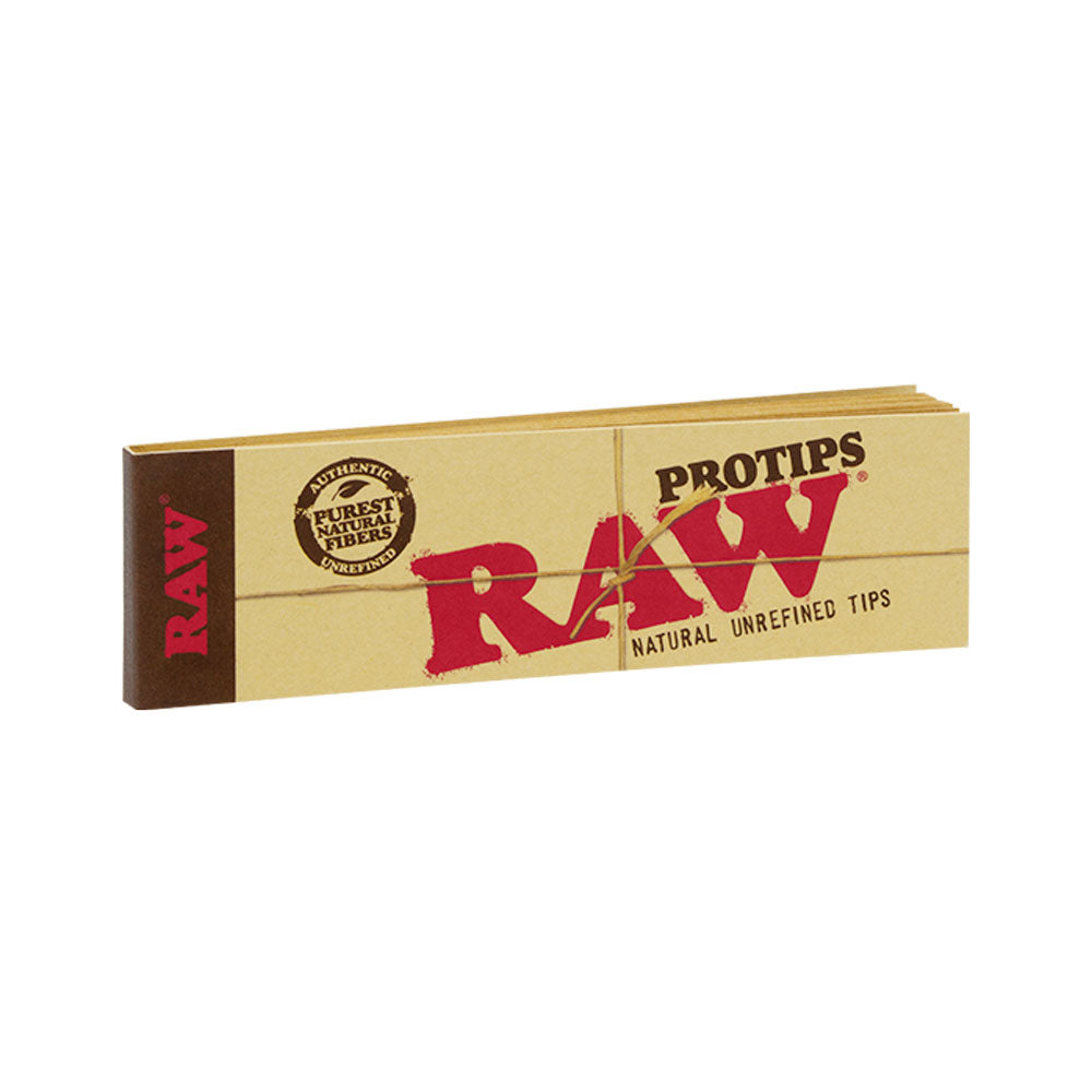 RAW ProTips Customizable Rolling Tips pack, 21 pieces, front view on white background