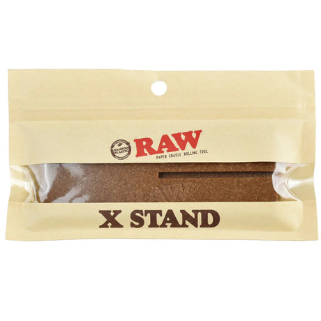 RAW X Stand Paper Cradle Rolling Tool in packaging, compact design for easy rolling
