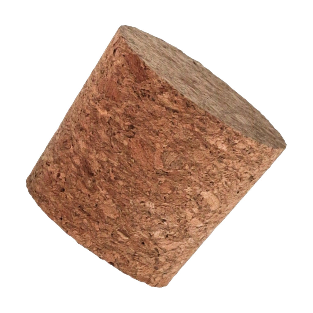 Thick Ass Glass Cork Top for Stash Jars - Brown, Eco-Friendly, Portable Design