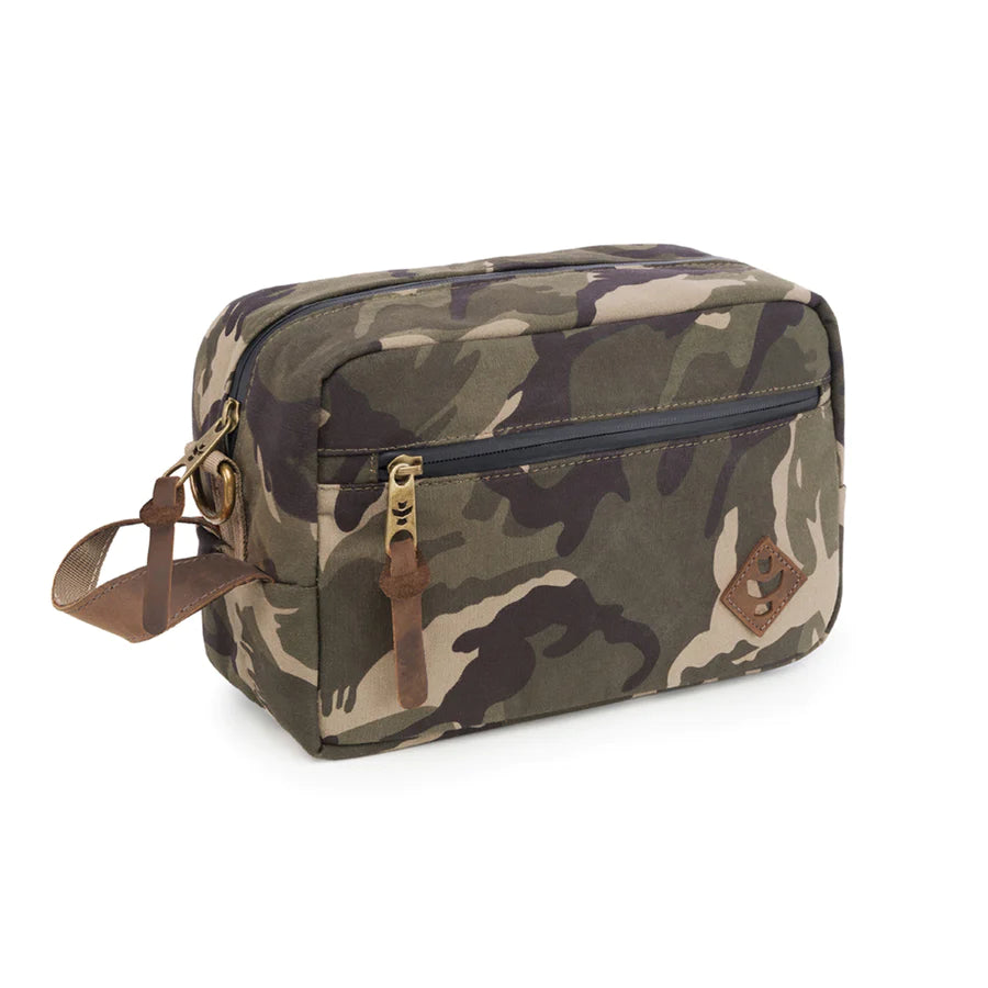 Revelry Supply Stowaway in Camo - Durable Rubber and Silicone Material, Front View