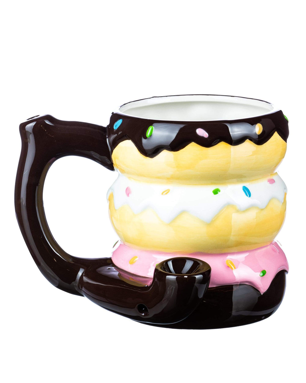 Doughnuts Pipe Mug | Online Headshop | Dank Geek