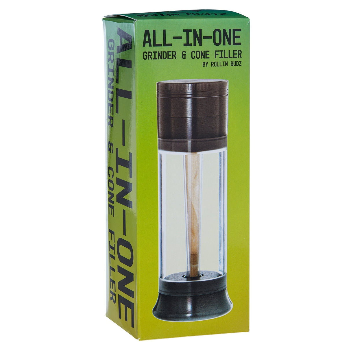 Rollin Budz All in One Grinder & Cone Filler
