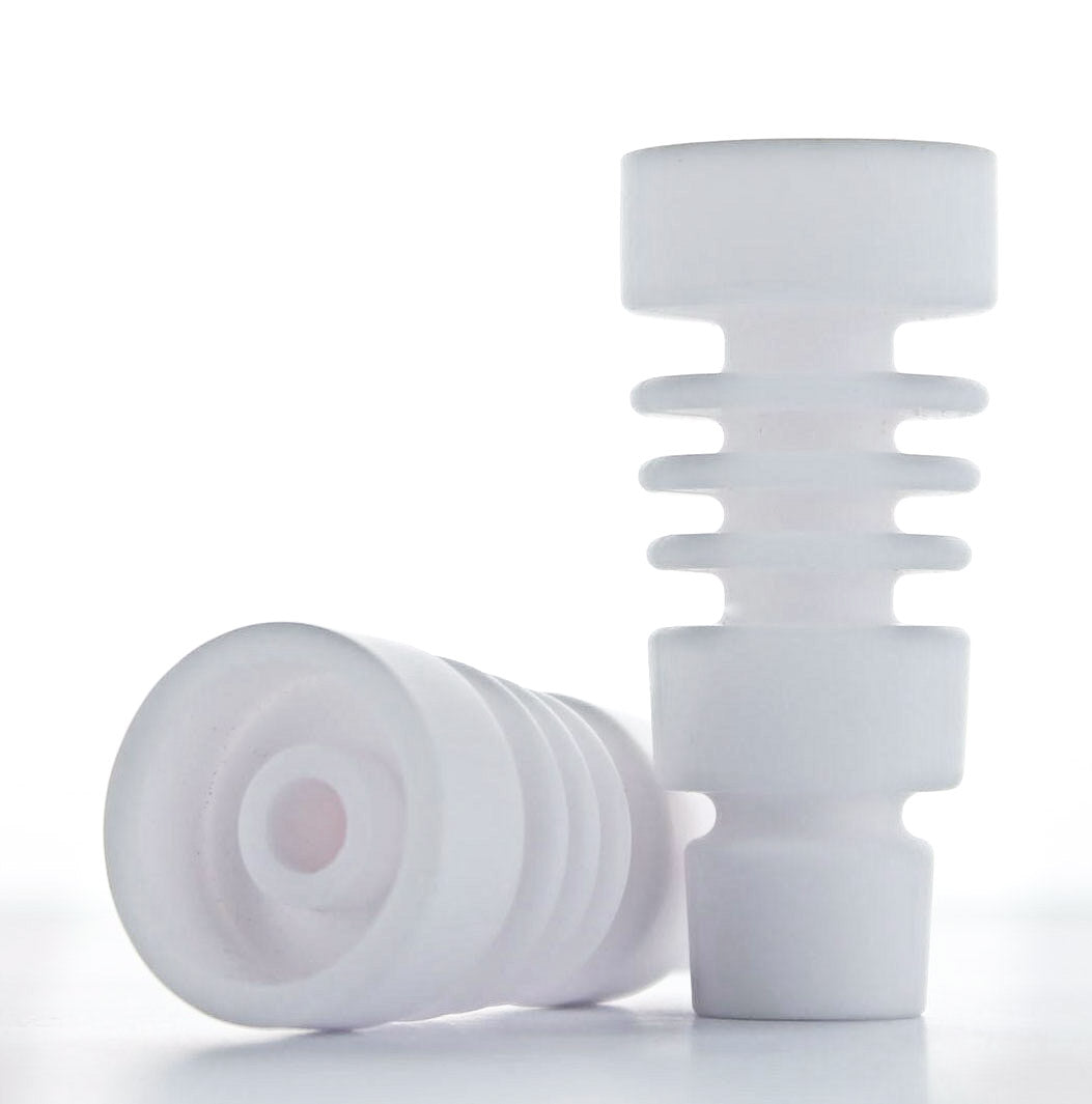 Ceramic Universal Domeless Nail 14mm & 18mm Male | Dank Geek