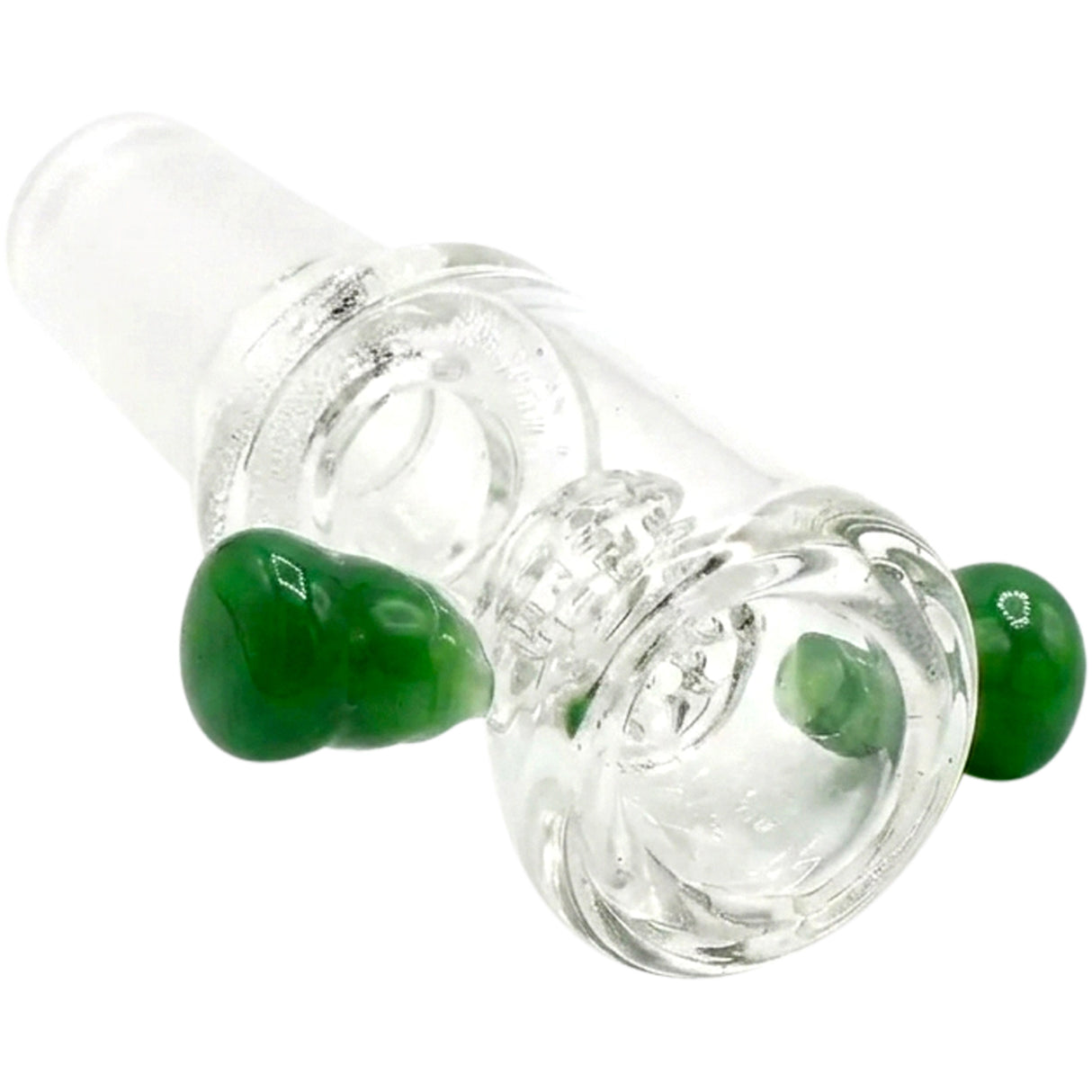 Rupert's Drop Honeycomb Cylinder Bowl with Handles
