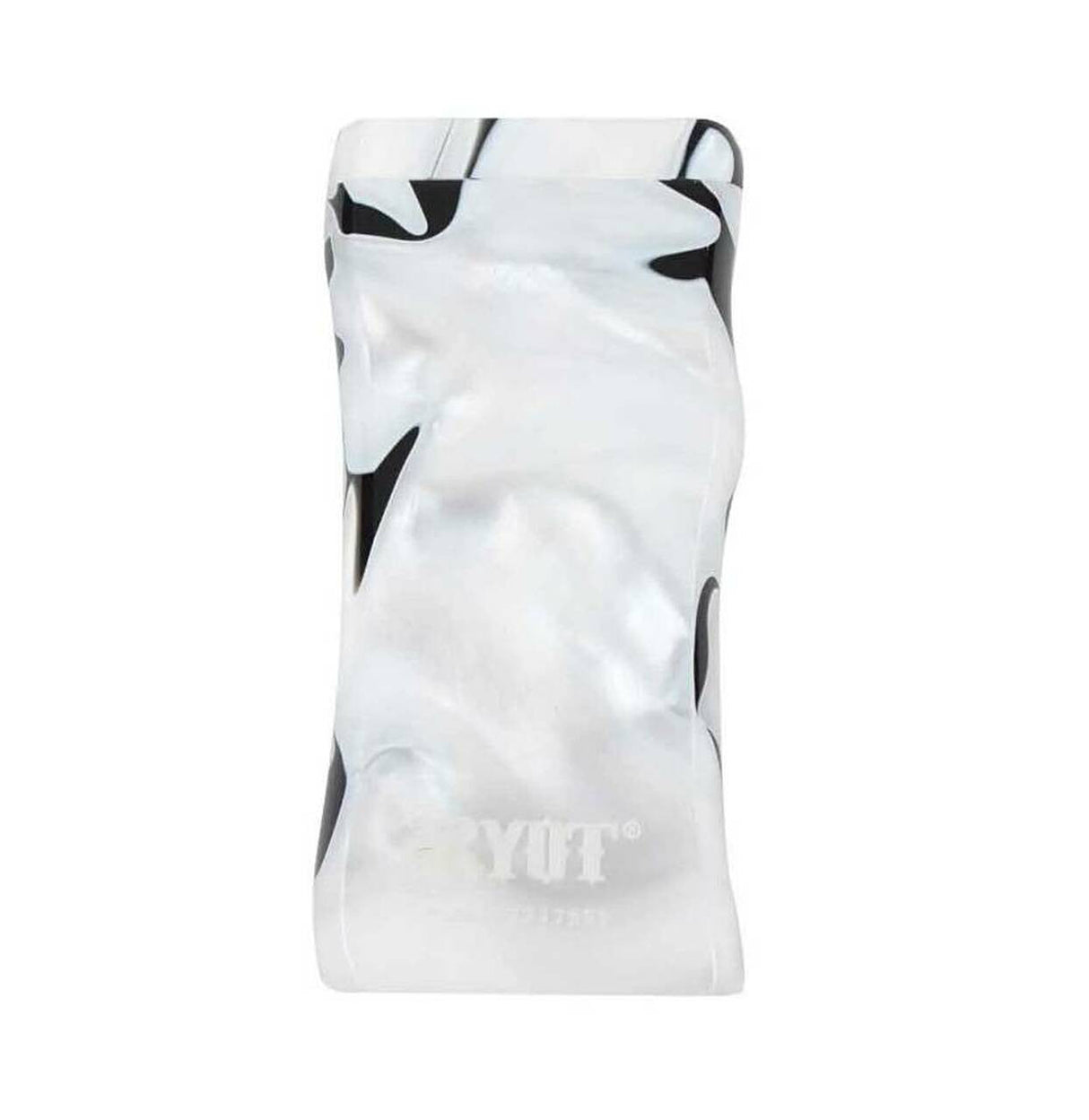 RYOT Large 3" Acrylic Taster Box in Camo Design, Front View, Portable and Discreet