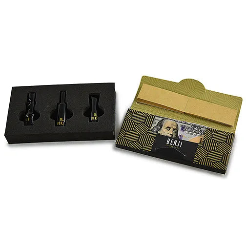 Benji Glass Filter Tips packaging