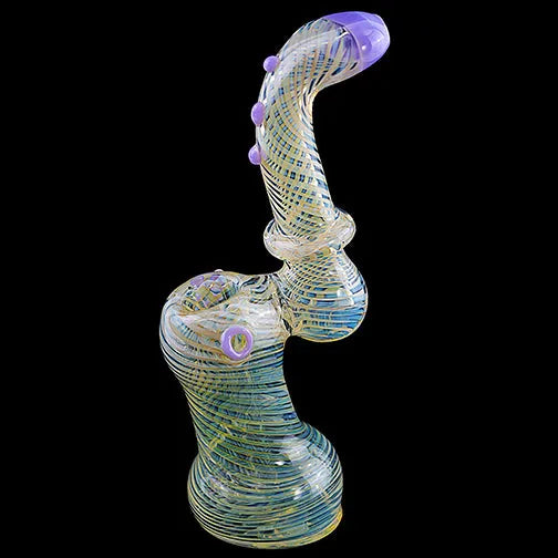 6" Fume Glass Bubbler