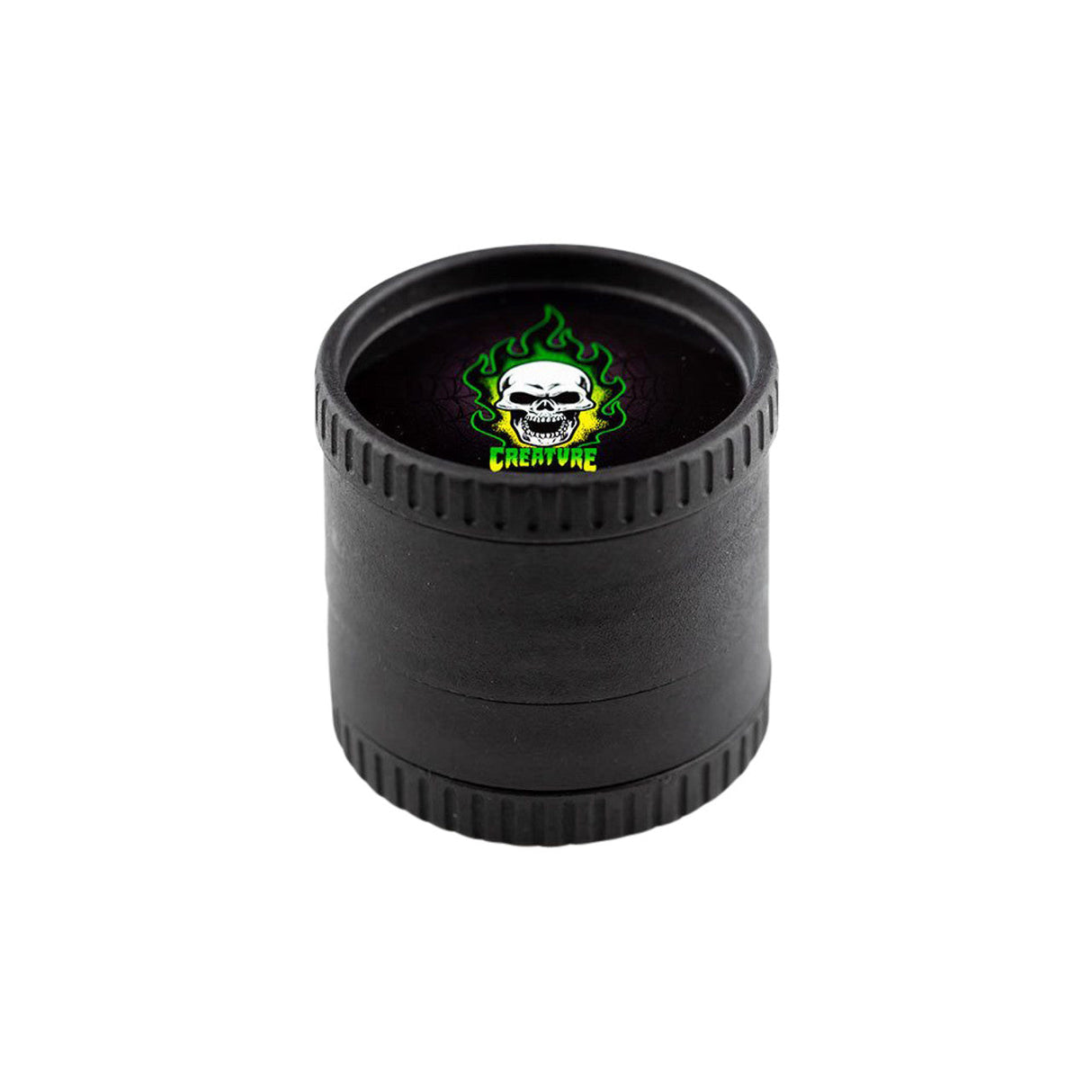 Santa Cruz Shredder Hemp 4 Piece Grinder - Creature Design - Front View