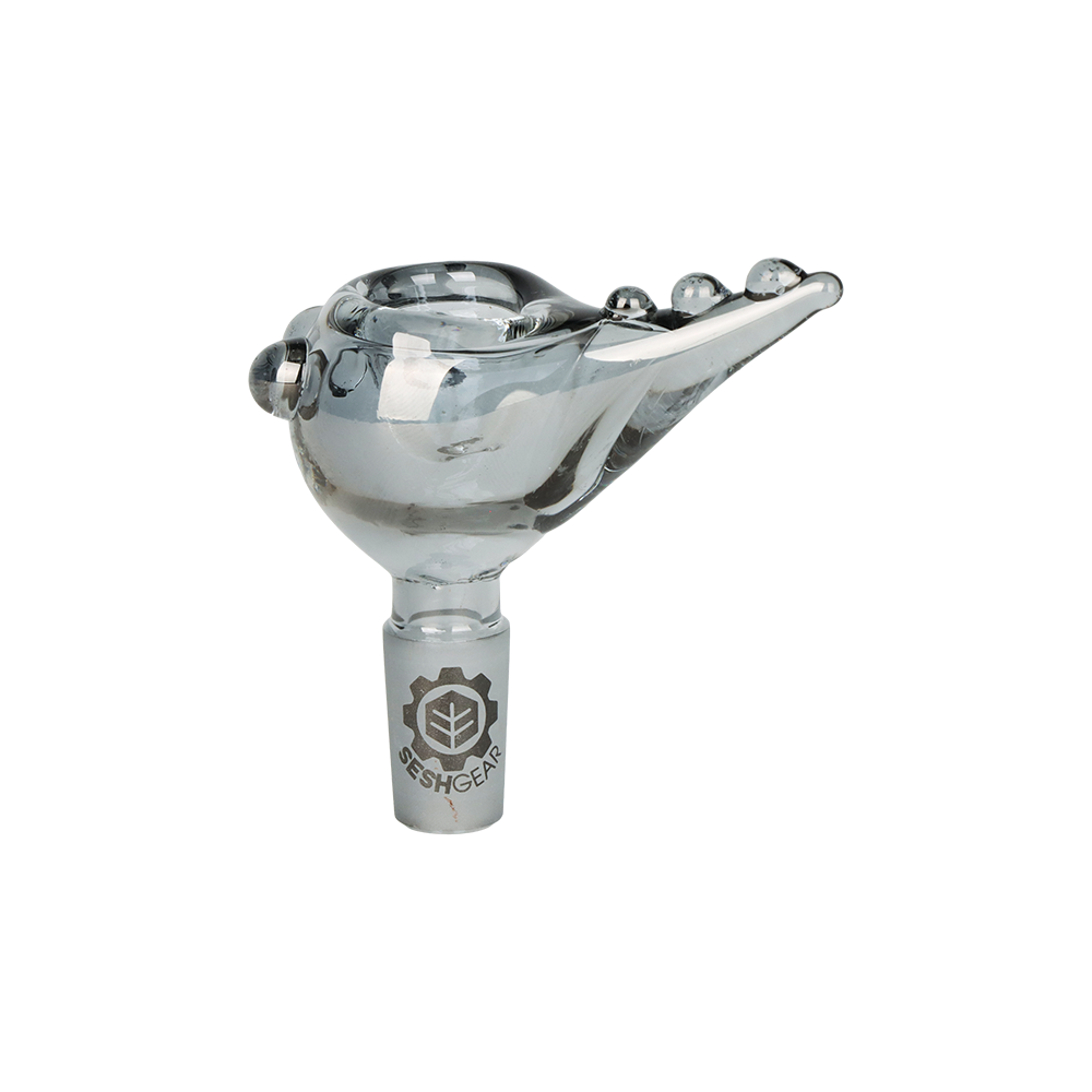 SeshGear bong bowl multipack with a frosted 14mm male joint, suited to any 14mm female water pipe