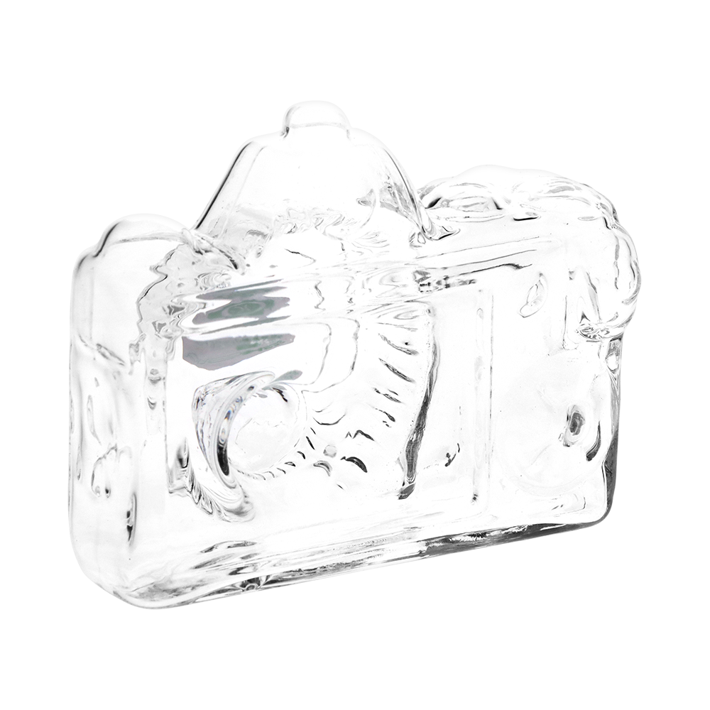 SeshGear Old School Camera Glass Hand Pipe | 3.75"