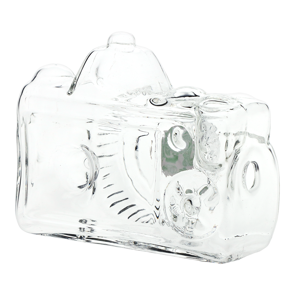 SeshGear Old School Camera Glass Hand Pipe | 3.75"