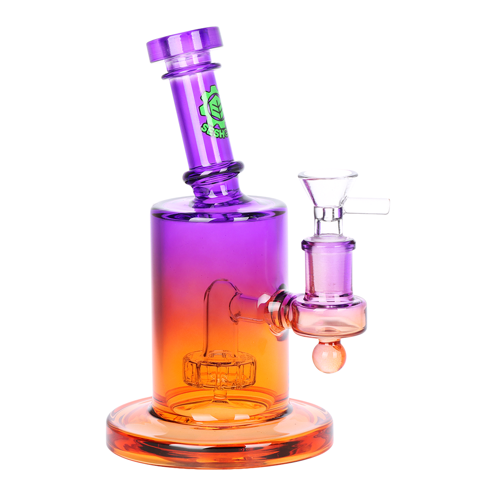 SeshGear Ombre Glass Water Pipe | 7.5" | 14mm F