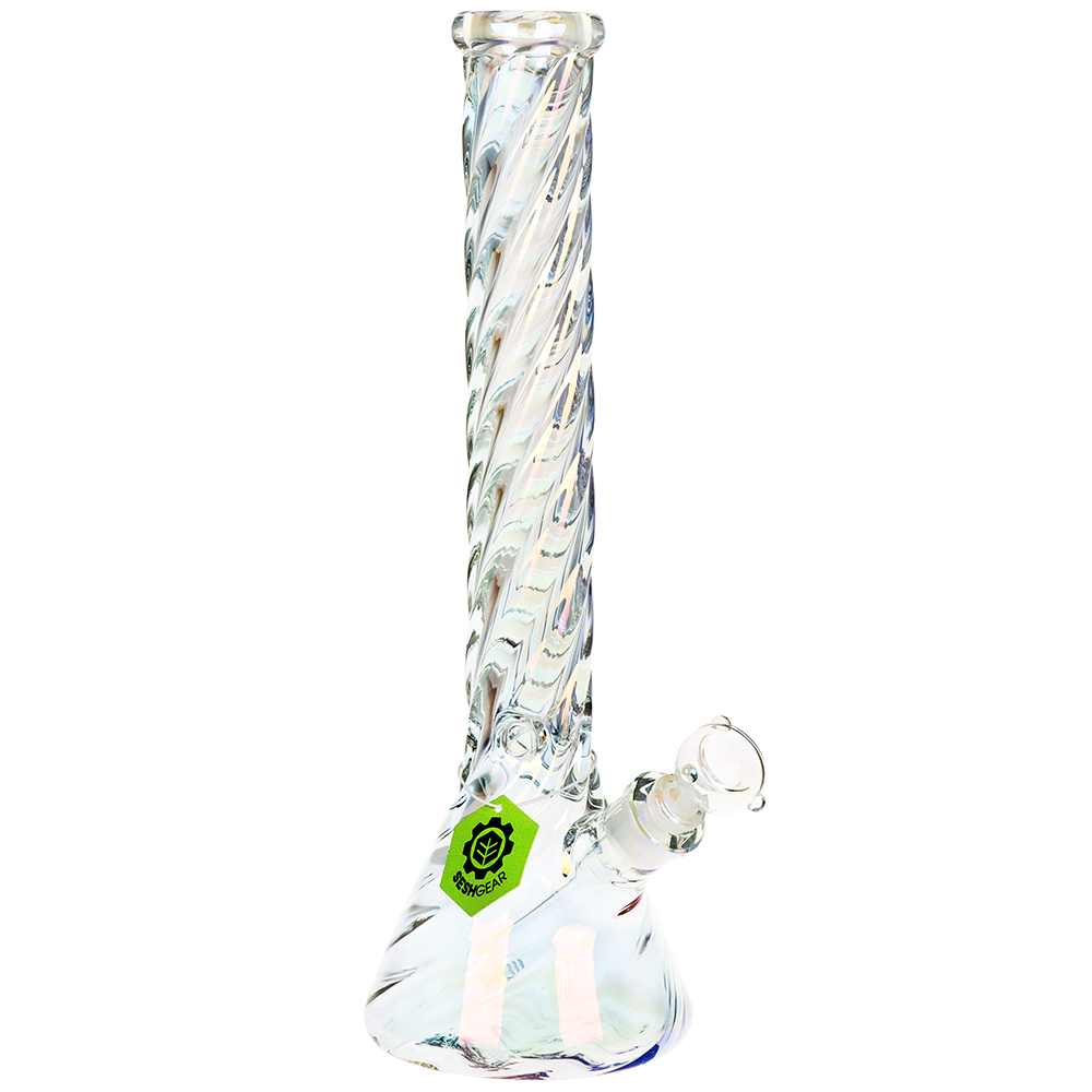 SeshGear Positive Twist Beaker Glass Water Pipe | 14mm F