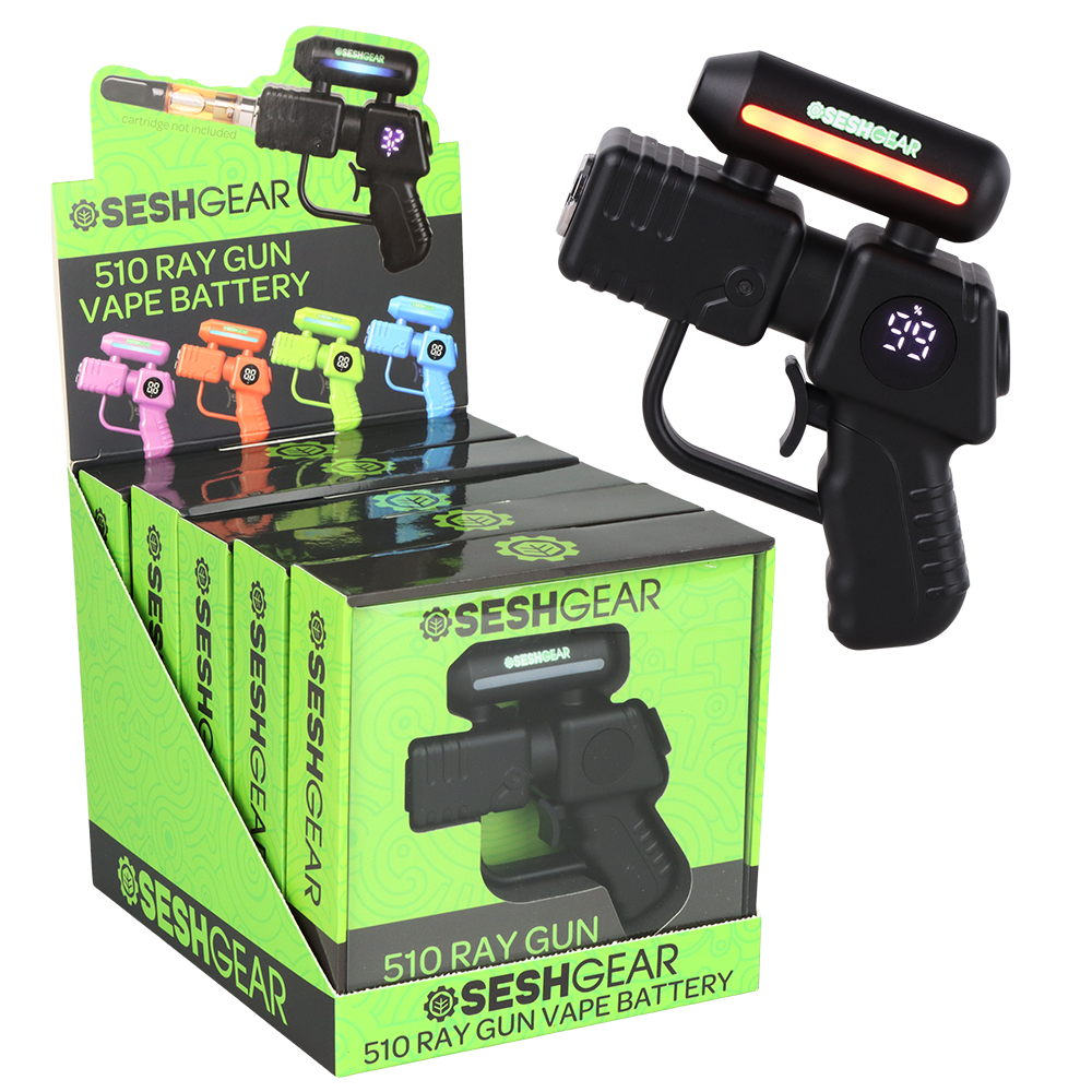 Seshgear Ray Gun 510 Variable Voltage Vape Battery | 500mah