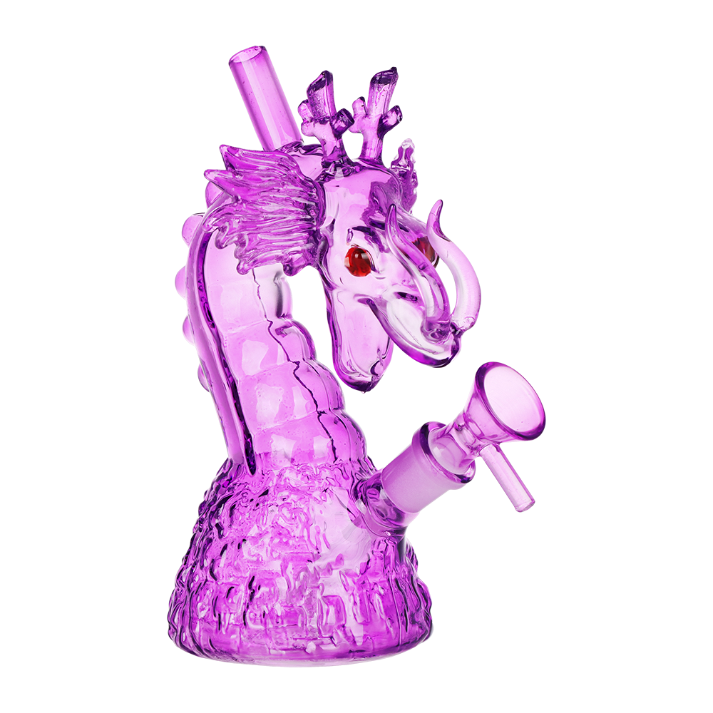 SeshGear Rising Dragon Glass Water Pipe | 6.75" | 14mm F