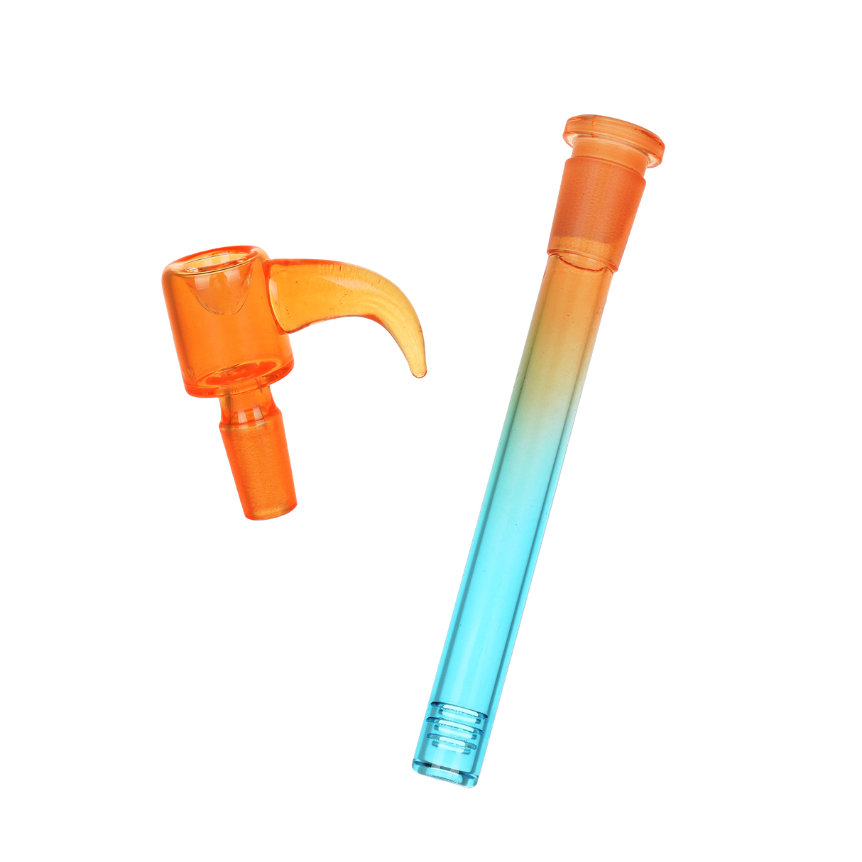 Seshgear Straight Up Beaker Glass Water Pipe | 13.75" | 14mm F | Assorted Colors | 3ct Bundle