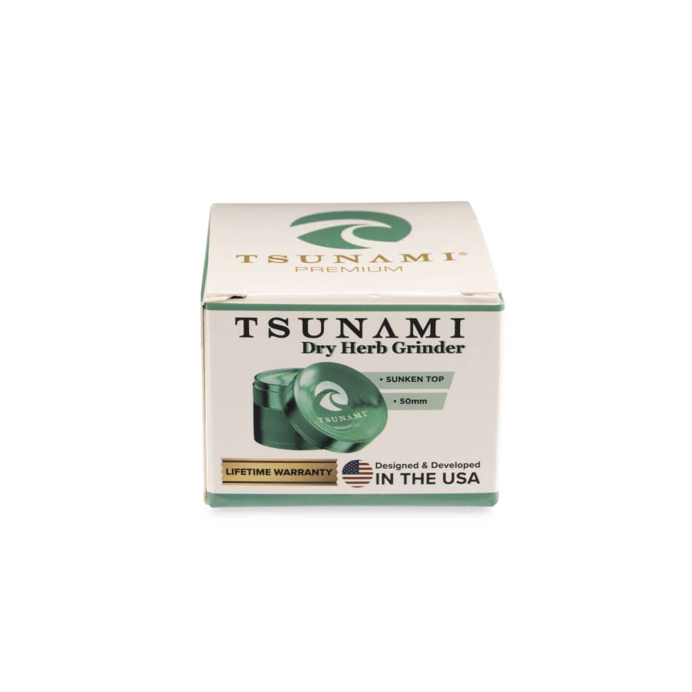 Tsunami Sunken Top 2" 4-Piece Grinder