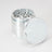 Sharpstone 5 Piece Hard Top Grinder in Silver, Portable Aluminum Herb Grinder, Angled View