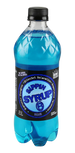 20 oz Sippin Syrup Relaxation Drink in Blue, front view on a seamless white background