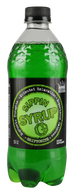 Sippin Syrup Griptonite flavor relaxation drink in 20 oz green bottle, front view, portable design