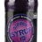 Sippin Syrup Relaxation Drink in Purple, 20 oz bottle, portable design, front view on white background