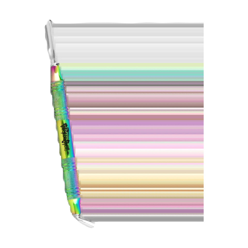 Skilletools Anodized Rainbow Dab Tool with Metal Body and Compact Design