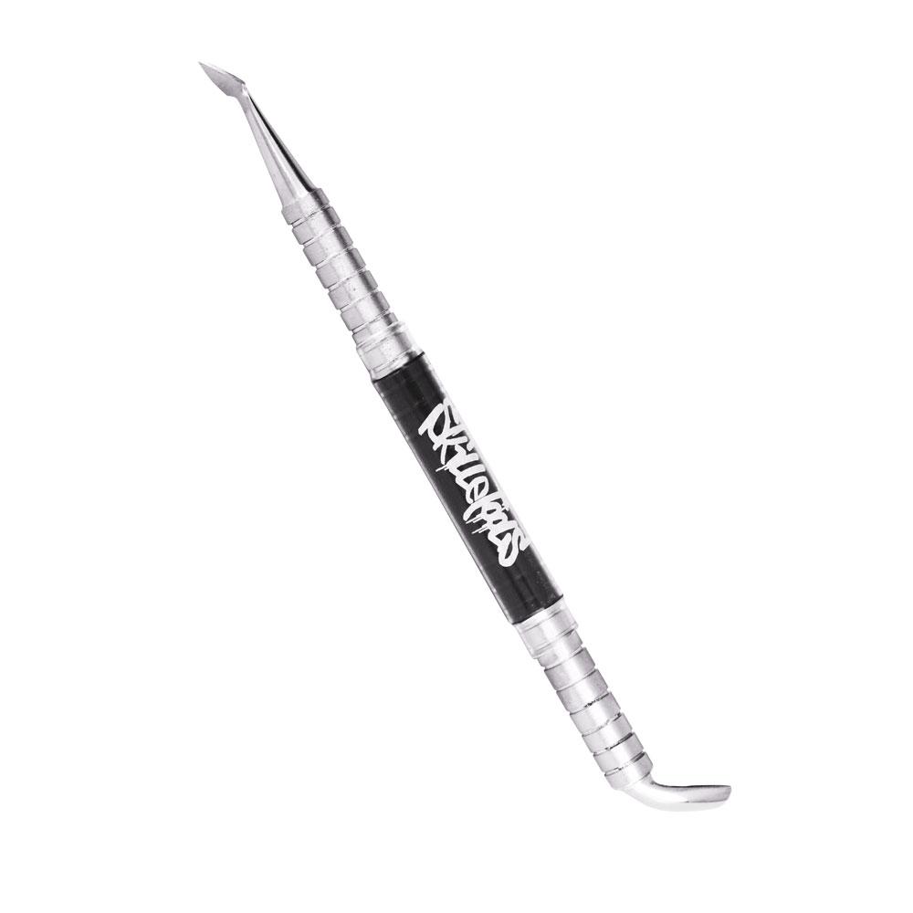 Skilletools Classic Series Metal Dab Tool, Silver, 6" Length, Portable for Dab Rigs