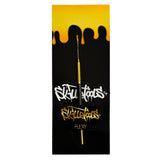 Skilletools Gold Series Flexy Dab Tool front view on branded background, compact and portable design