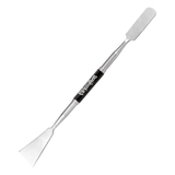 Skilletools XL Scraper Dabber Tool in silver, 8" size, ideal for dab rigs and concentrates