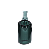 Valiant Distribution Sleek 5" Sherlock Pipe in Teal, Compact Design for Dry Herbs, Top View