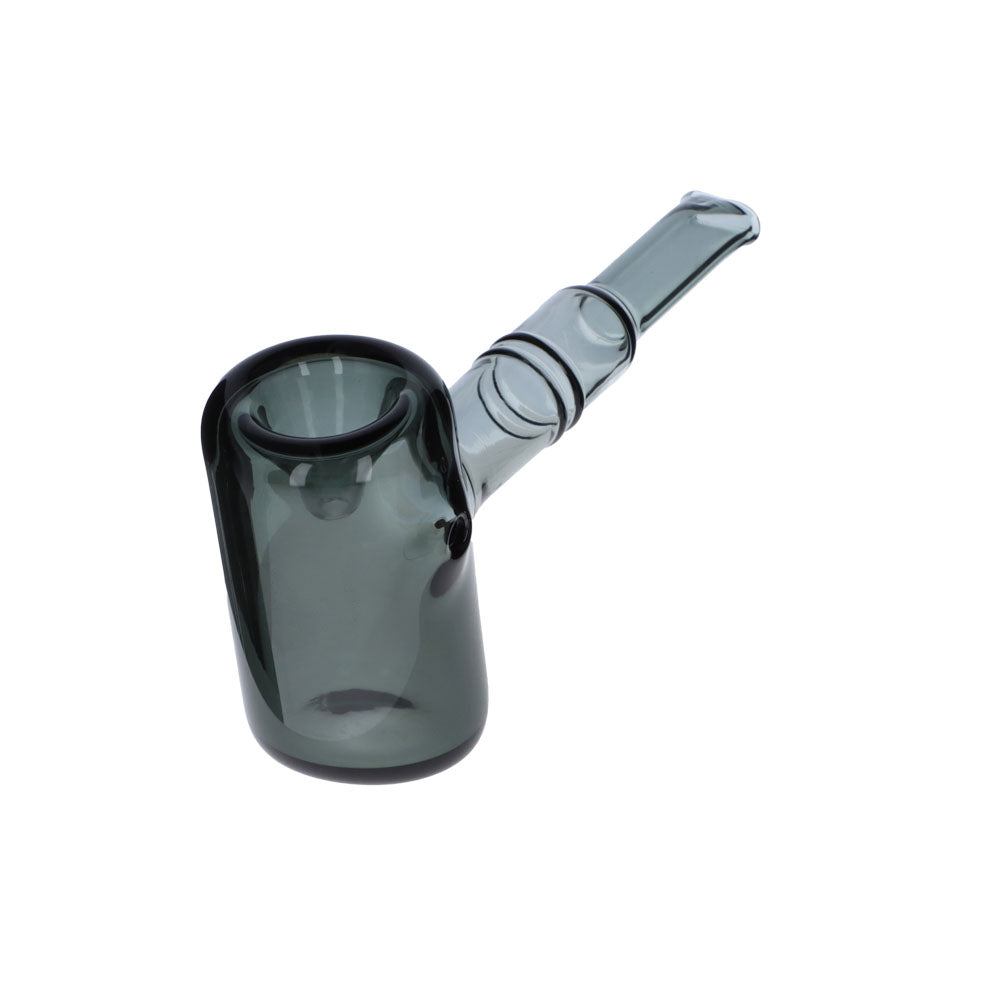 Valiant Distribution Sleek 5" Sherlock Pipe in Smoke Color - Angled Side View