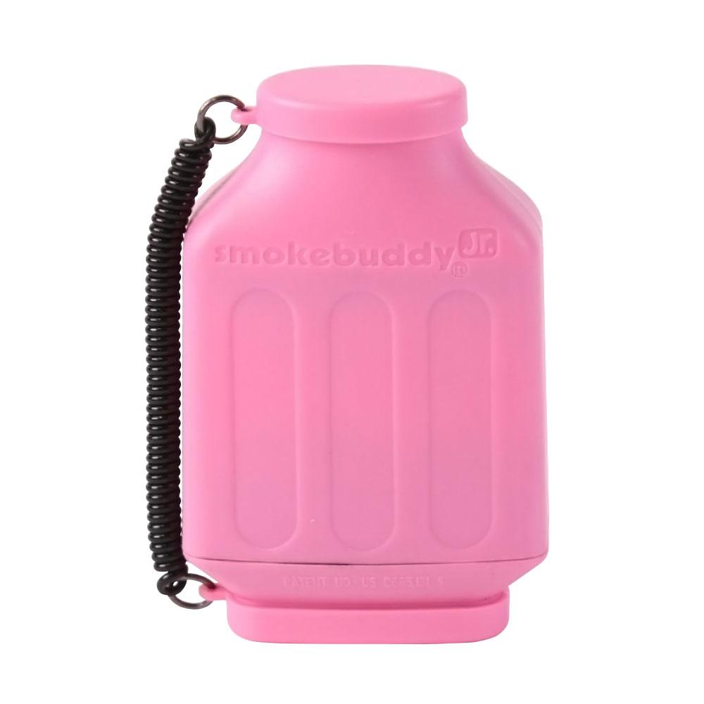 Smokebuddy Junior in Pink - Portable Personal Air Filter with Keychain, Front View