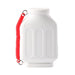 Smokebuddy Junior White Personal Air Filter with Red Keychain - Front View