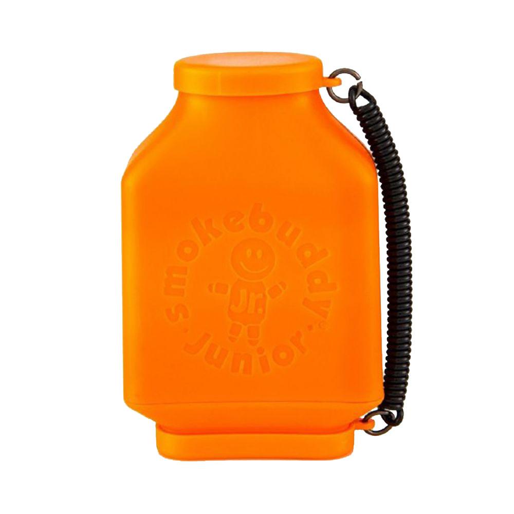 Smokebuddy Junior Personal Air Filter in Orange with Keychain - Front View