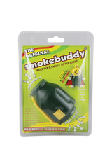 Smokebuddy Original Personal Air Filter in packaging, portable and odor-eliminating design
